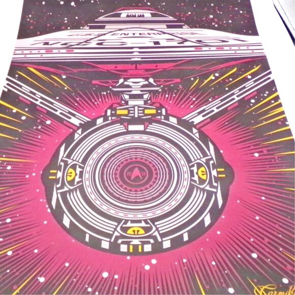 Other - 2 STAR TREK BEYOND MOVIE POSTER 18x24 O Day Promo Carmike Cinemas USS ENTERPRISE